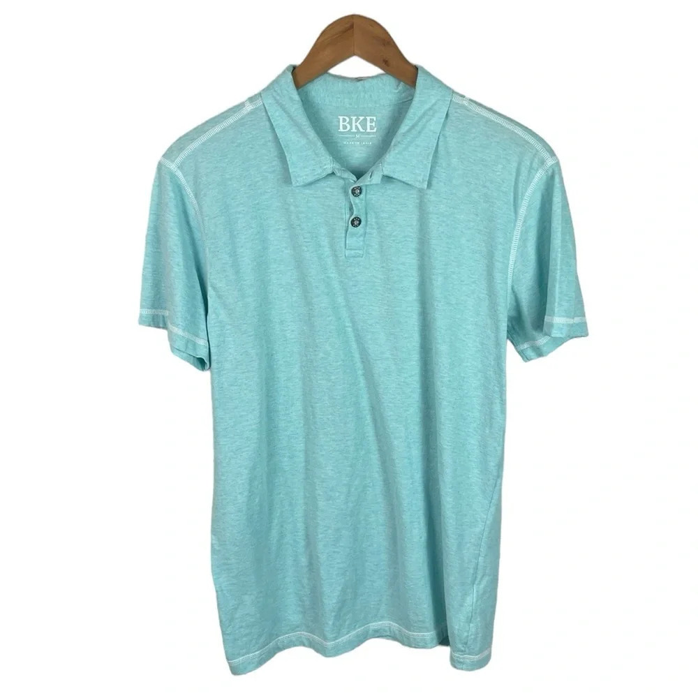 PO164 Mens BKE Buckle Brand Trendy Soft Touch Polo Shirt M
